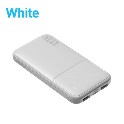 Rocoren Power Bank 10000mAh Portable Charger External Battery PoverBank 10000 Fast Charging Powerbank For iPhone Xiaomi mi POCO - CONGATON