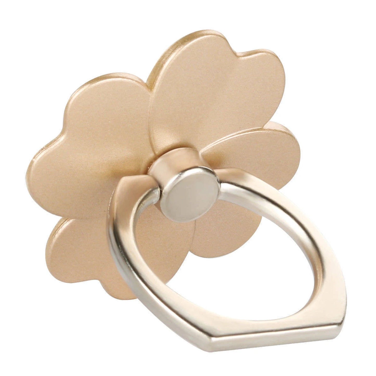 Four Leaf Clover Phone Finger Ring Holder