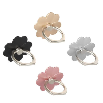 Four Leaf Clover Phone Finger Ring Holder