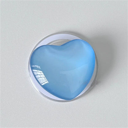 Korean Cute 3D Glass Love Heart