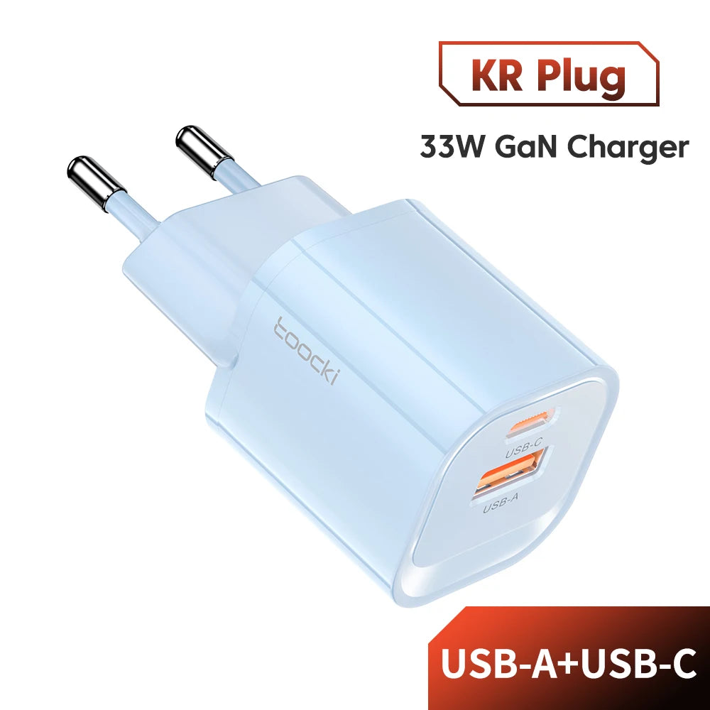 Toocki 33W GaN USB Type C Charger