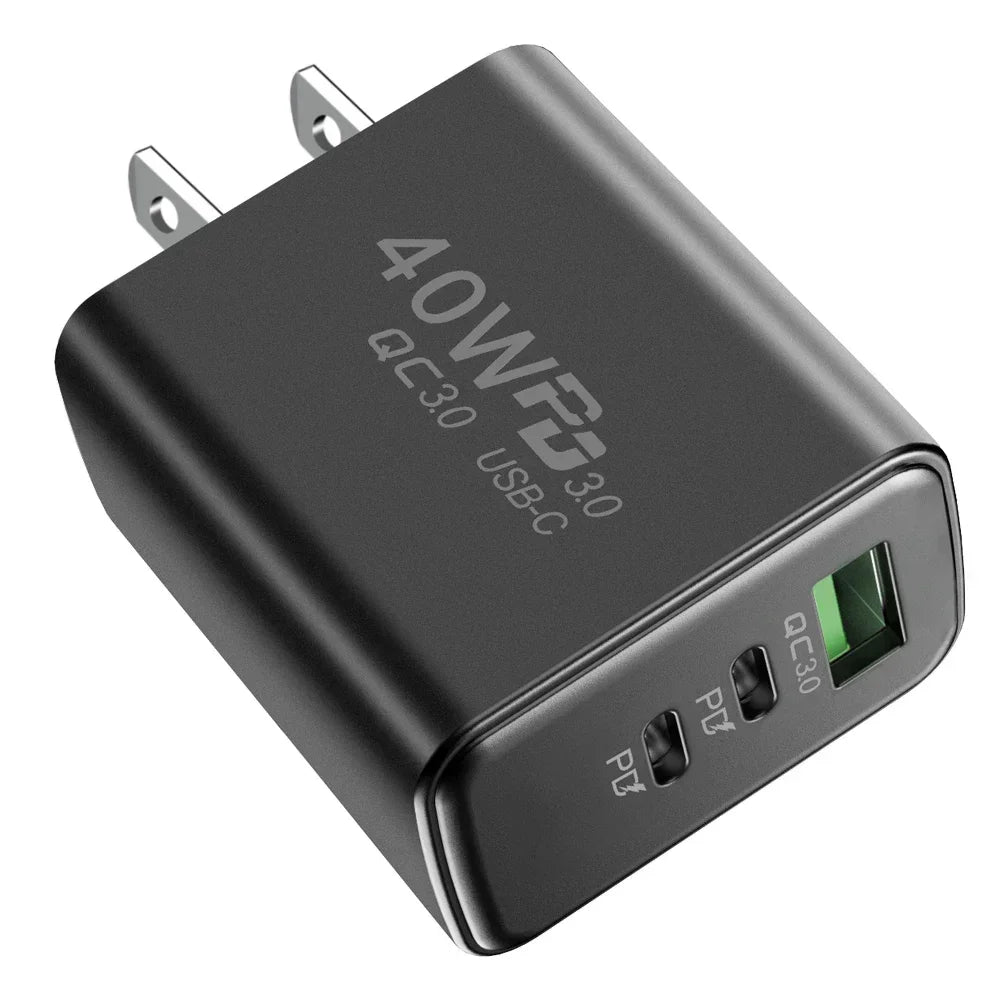 USB C Charger 40W Mobile Phone Type-C PD