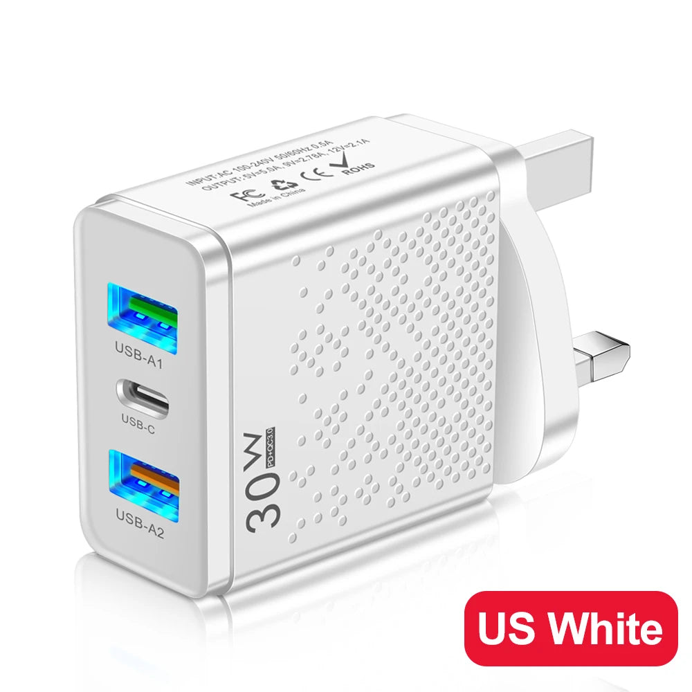 30W USB C Charger Fast  Charger