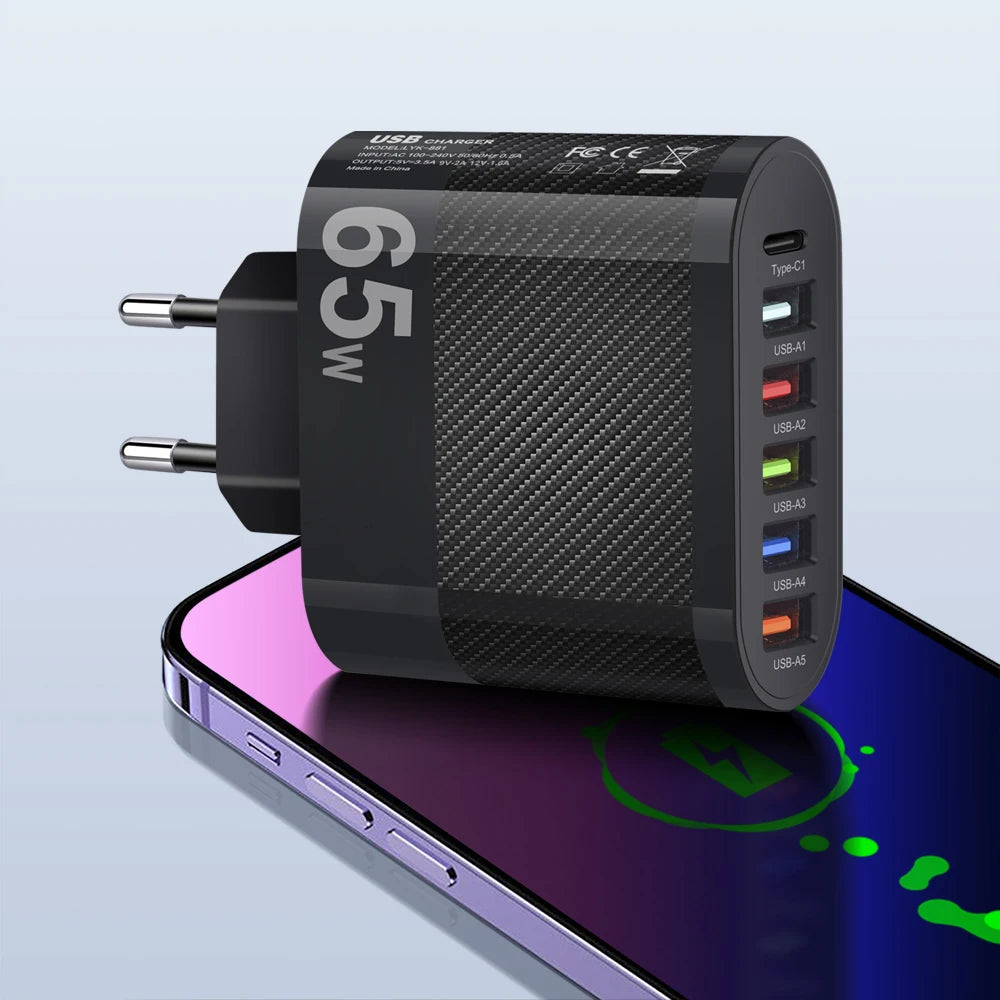 3.1A 5Ports USB Charger