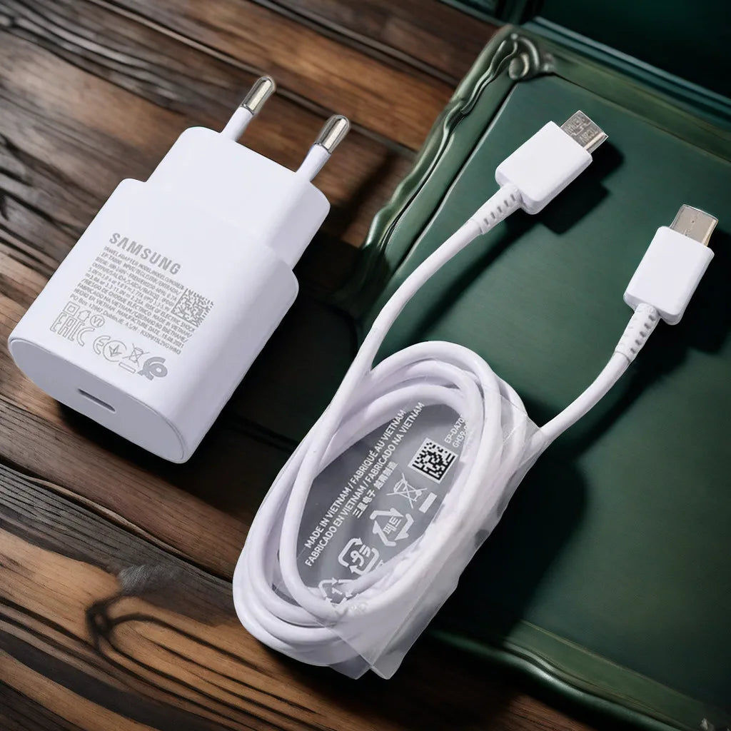 Original Samsung 25w Charger Type C