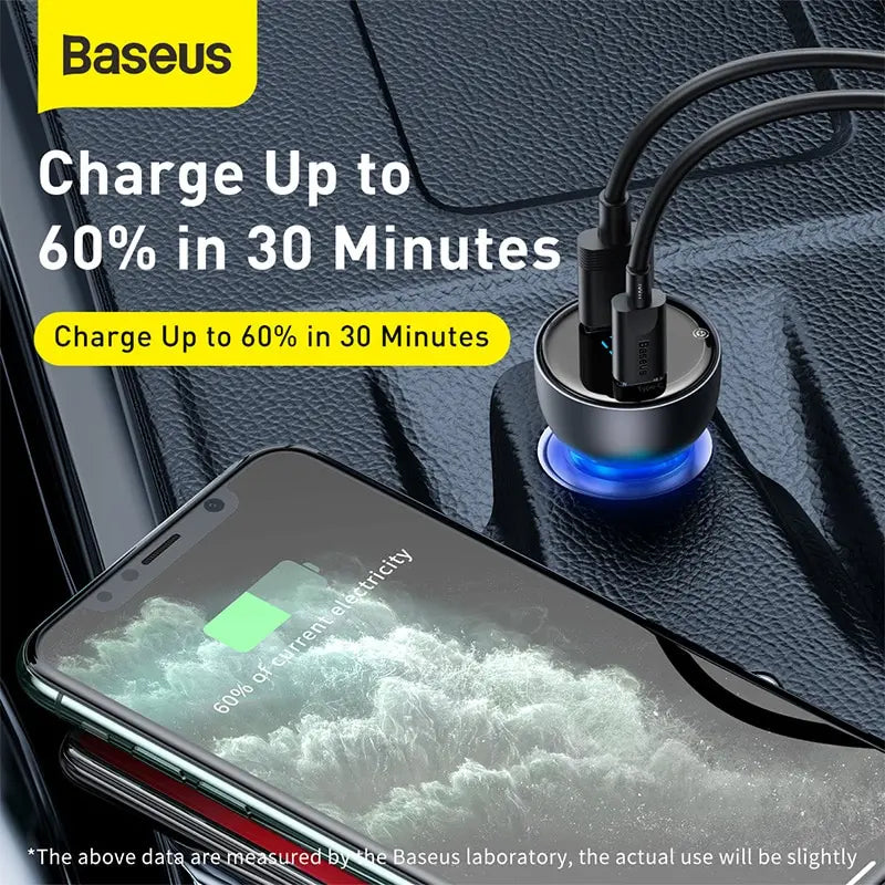 Baseus 65W PPS Car Charger