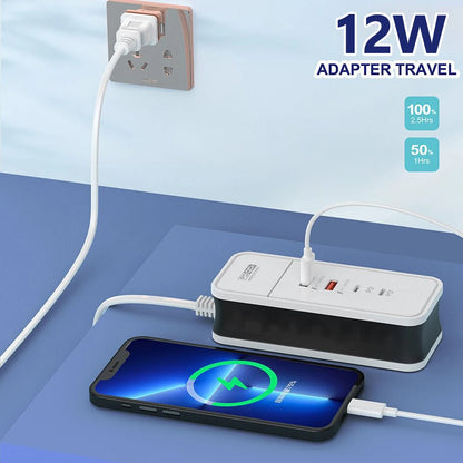 4 Port USB Charger QC 3.0 PD 12W