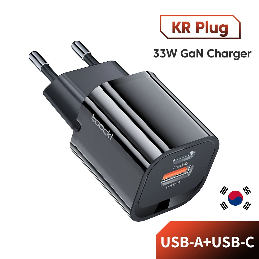 Toocki 33W GaN USB Type C Charger