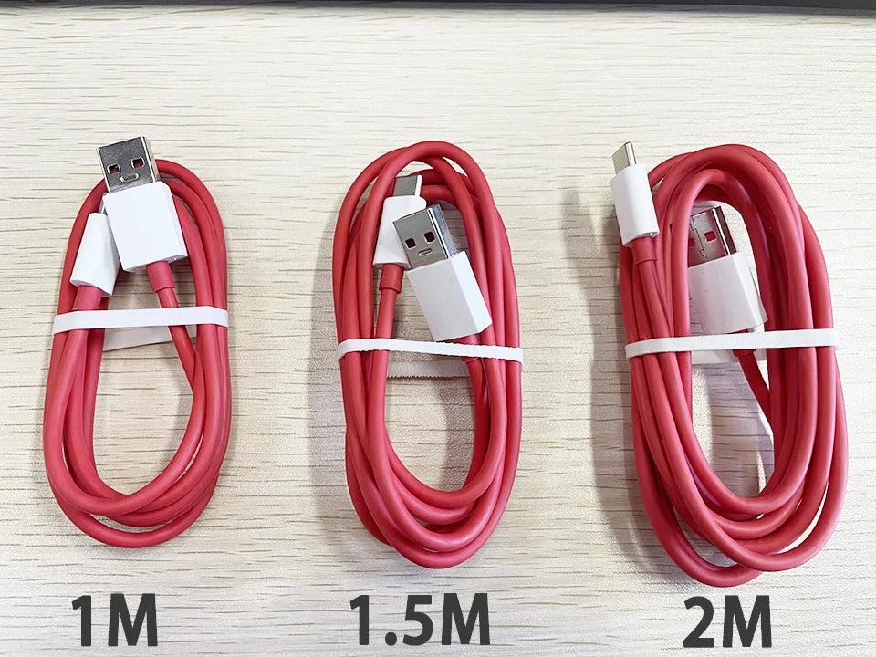 Oneplus 13 12 11 Cable Original 80W Supervooc Warp Charge Usb Type C Cable 100W Fast Charge One Plus 10T Nord CE 4 10 Ace 3 Pro - CONGATON