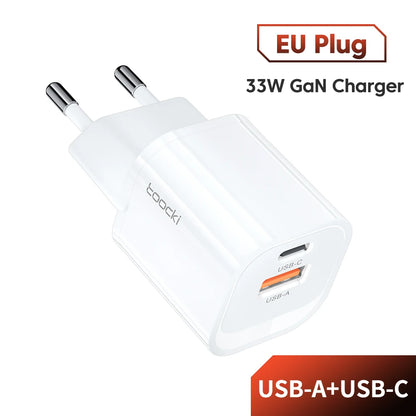 Toocki 33W GaN USB Type C Charger