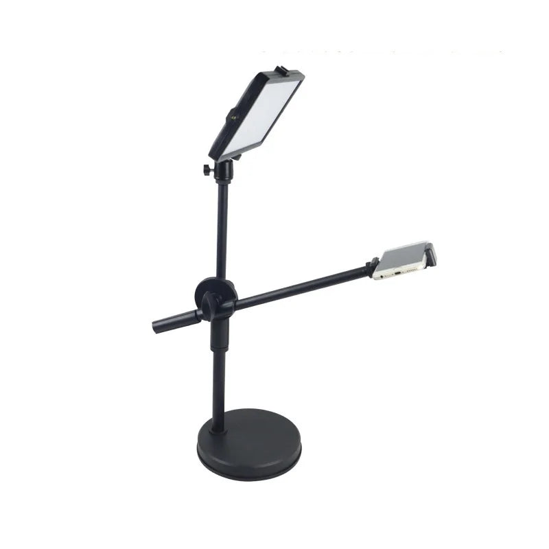 Overhead Tripod with Ring Light Table