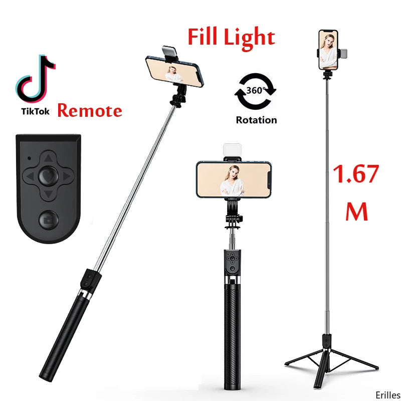 Bluetooth Wireless Selfie Stick