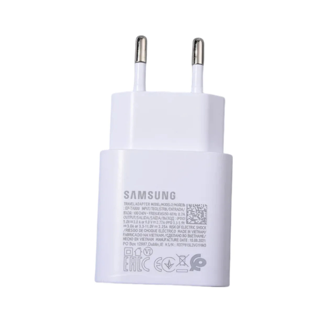 Original Samsung 25w Charger Type C