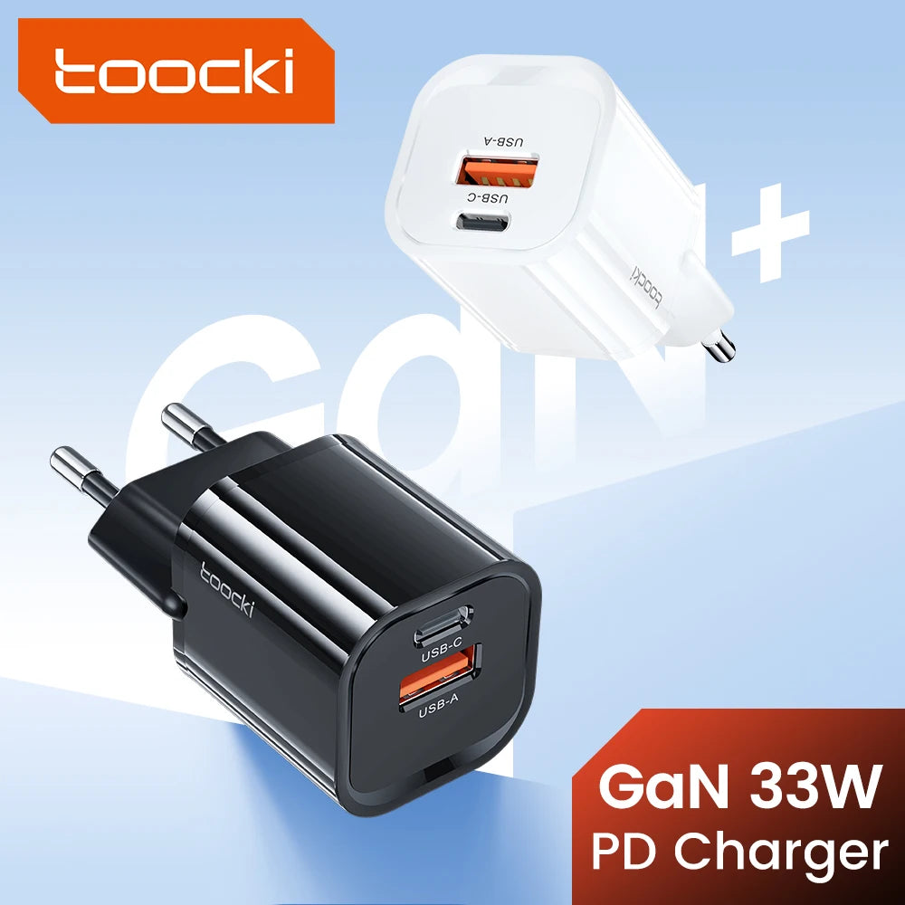 Toocki 33W GaN USB Type C Charger